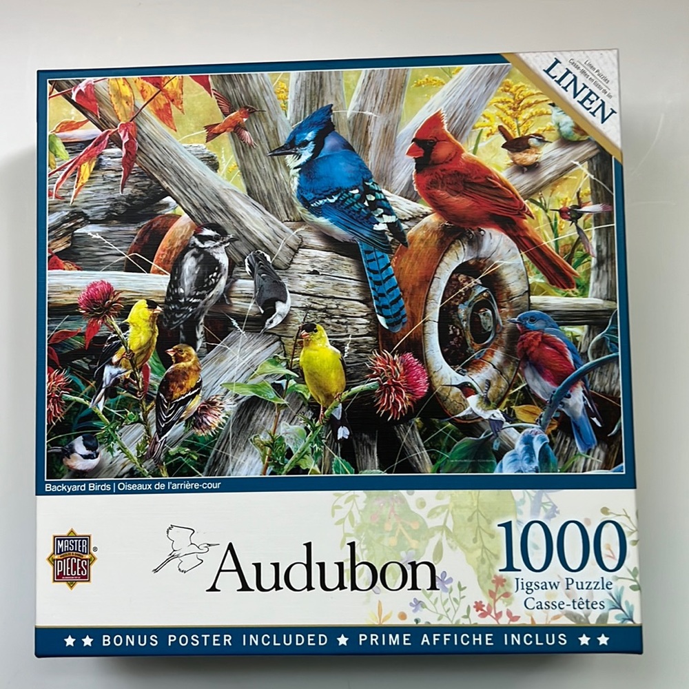 Master Pieces Audubon 1000pc. Jigsaw puzzle